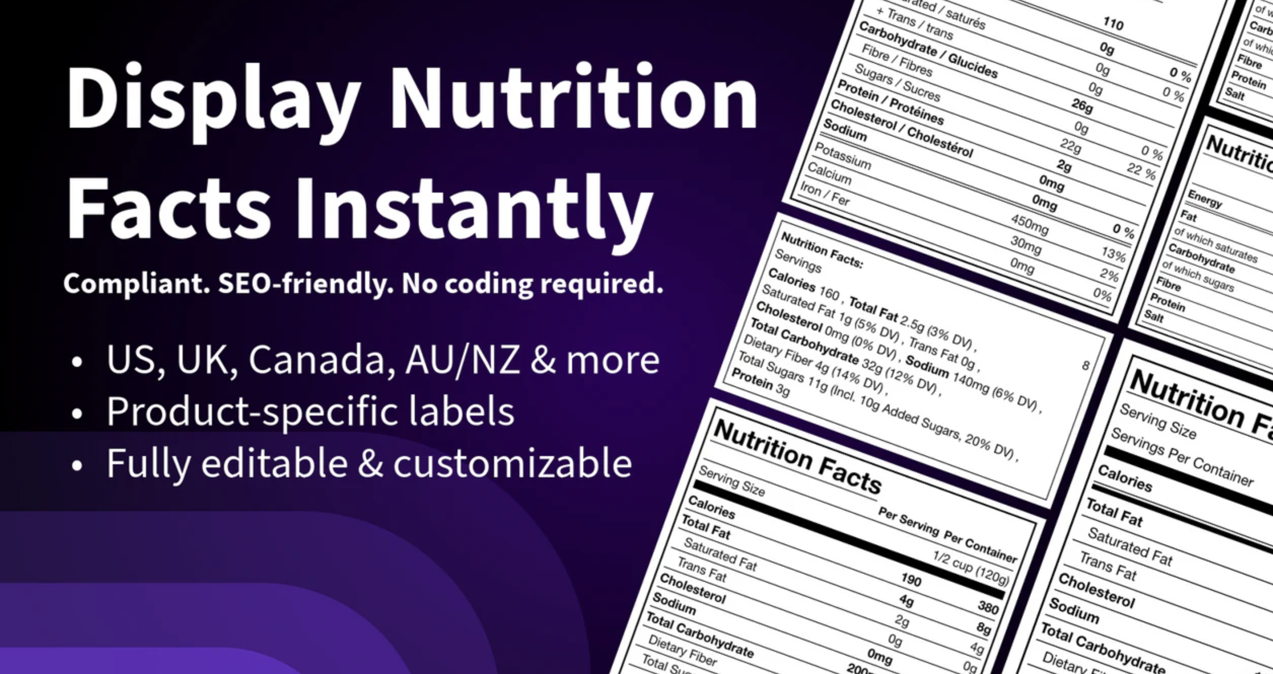 KL ‑ Nutrition Facts Label Screenshot 1