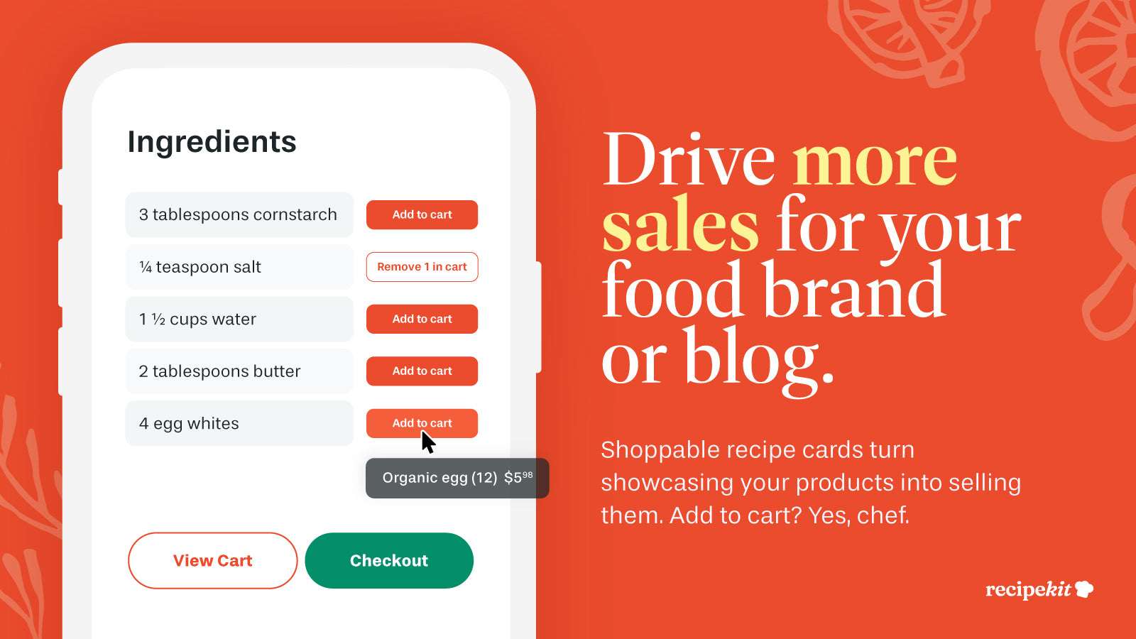 KL ‑ Product Recipes Screenshot 1