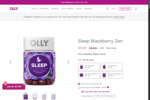 Shopify supplement store examples